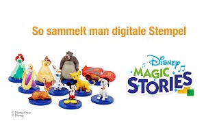 So sammelt man digitale Stempel für DisneyHörspielFiguren I Migros [upl. by Irved]