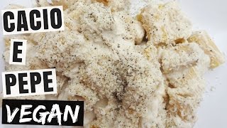 RICETTA CACIO E PEPE VEGAN con 1 SOLO INGREDIENTE⎮Ricette Facili e Veloci [upl. by Ennaehr]