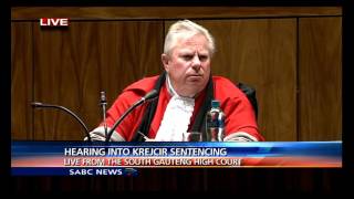 Hearing into Krejcir sentencing 22 February 2016 [upl. by Anelram140]