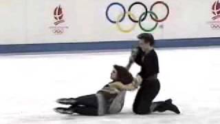 1992 Olympics Marina Klimova amp Sergei Ponomarenko Free Dance CBS [upl. by Boulanger]