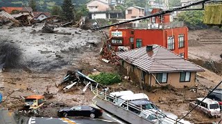 Avalanche of Mudflow Destroyed everything in its path Rincon Catamarca Argentina [upl. by Meador]