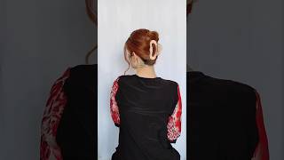 Claw clip hack for thick hair hairstyle hair hairtutorial hairstyles hairhairstyles hairtok [upl. by Shana125]