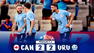 Tercer Puesto URUGUAY vs CANADA 22 43  COPA AMERICA 2024 [upl. by Griz]