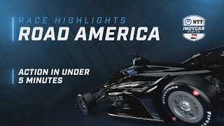 Race Highlights  2023 Sonsio Grand Prix at Road America  INDYCAR [upl. by Bland810]