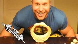 Epic Pringles Ring Challenge  Furious Pete [upl. by Eniak295]