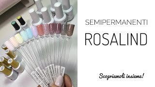 SEMIPERMANENTI ROSALIND Scopriamoli insieme [upl. by Keisling663]