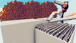 200x CHAINSAW MAN  1x GIANT vs EVERY GOD  Totally Accurate Battle Simulator TABS [upl. by Atiuqal779]