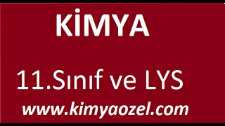 Kimyasal Hesaplamalar 3 Tepkime Türleri [upl. by Kcirderf]