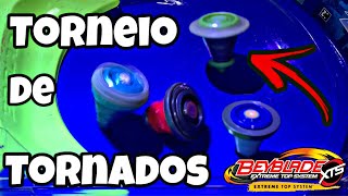 TORNEIO BEYBLADES XTS TORNADO BATTLERS NA ARENA VORTEX SUPERIOR PETER PLAY [upl. by Siravat]