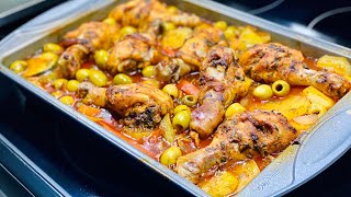 MA MEILLEURE MARINADE DE POULET AU FOUR POUR UN DÎNER COMPLET🧑🏻‍🍳🍗 Deli Cuisine [upl. by Immak956]