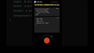 Animated Div Rotation in CSS css tamil tutorjoes [upl. by Daphie]