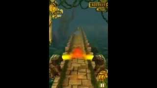 TEMPLE RUN HIGHEST SCORE POSSIBLE  500 MILLION  PART 1 OF 2  LEGIT 100 [upl. by Enahsal]