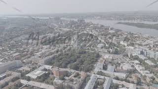 ALog Astrakhan Russia Astrakhan State Opera and Ballet Theater Aerial View [upl. by Silver]