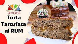 RICETTA Torta tartufata al Rum Chocolate truffles [upl. by Heinrike430]