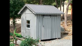 Garden Shed Build [upl. by Kirbie]