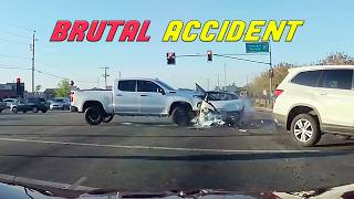 INSANE CAR CRASHES COMPILATION  Best of USA amp Canada Accidents  part 27 [upl. by Ainnet]