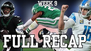 NFL Week 9 FULL RECAP [upl. by Nerfe770]