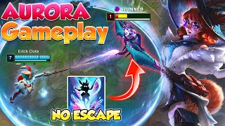 🥕 CRUNCH CARROT amp SUMMON SPIRITS WITH AURORA 👻  New Champion  Erick Dota PBE Gameplay [upl. by Ruthi]