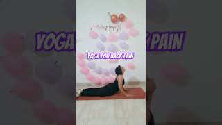 Be back pain free by these simple moves yogaforbackpainrelief backflexibility strongback yoga [upl. by Relyat]