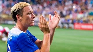 Abby Wambachs Retirement Thank You Message [upl. by Sukcirdor230]