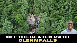 Off the Beaten Path Hiking to Glenn Falls in North Carolina  Cinematic Vlog [upl. by Emlyn]