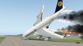 A380 Lands Safely After Losing All Navigation Systems  XP11 [upl. by Kessler632]