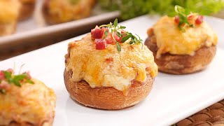 Champiñones Rellenos súper Deliciosos y muy Fáciles [upl. by Cindee]