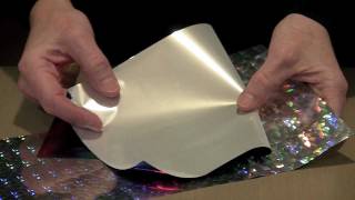 Foiling Adding Glitz To Paper And More by Jogglescom [upl. by Attelrak]