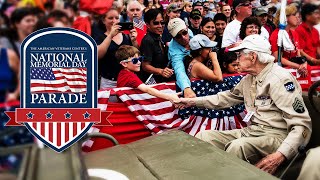 2024 National Memorial Day Parade OFFICIAL STREAM [upl. by Arita]