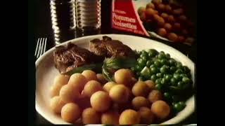 Findus Pommes Noisettes Commercial  The Finest Food 1985 Australia [upl. by Benton919]