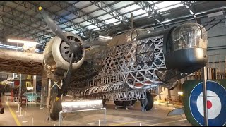 Inside Vickers Loch Ness Wellington Bomber Brooklands Museum UK [upl. by Asiuol]