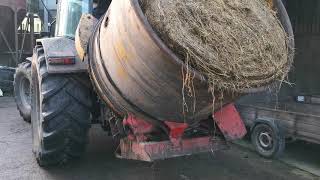 Teagle Tomahawk 4040 on MF 6170  Ready for winter [upl. by Hannala]