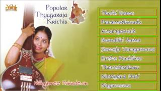 Carnatic Vocal  Popular Thyagaraja Krithis  Nithyasree Mahadevan  Jukebox [upl. by Oninotna]