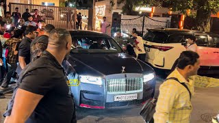 Logan Paul Spotted in 2 Rolls Royce Ghost at Bandra Mumbai  INDIA [upl. by Nievelt23]