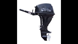 15 hp Orca Outboard Engine [upl. by Boyden783]