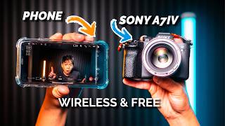 Monitor amp Control Your Sony a7IV Wirelessly – StepbyStep with Sonys App [upl. by Mandi]