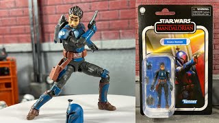 Star Wars Vintage Collection Koska Reeves The Mandalorian Action Figure Review [upl. by Neddra]