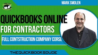 QuickBooks Online For Construction Contractors Renovation Demolition [upl. by Hanna123]