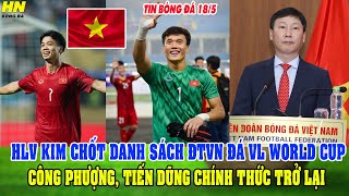 🔴TRỰC TIẾP KIM SANG SIK CHỐT DANH SÁCH ĐÁ VL WORLD CUP CÔNG PHƯỢNG amp TIẾN DŨNG ĐƯỢC GỌI TRỞ LẠI [upl. by Shields401]