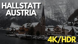 Stunning 4K Tour of Hallstatt Austria  Discover the Beauty of the Austrian Alps [upl. by Itnavart699]