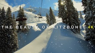 The Beauty of Kitzbuhel Ski Resort 4K  Austria [upl. by Asssilem]