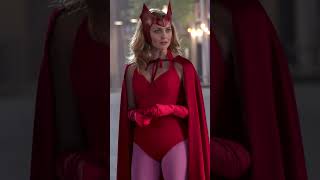 Deepfake Izabella Scorupco as Scarlet Witch from the Marvel Cinematic Universe [upl. by Masuh]