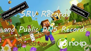 Intro To Public DNS Records Minecraft Server on a CUSTOM IP [upl. by Noryk]