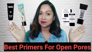 Best Primers For Open Pores And Oily Skin  Open Pores Ke Liye Best Primer [upl. by Eenaj]