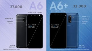 Samsung A6 and A6 plus price in india  Samsung is confused🤮 [upl. by Burr]