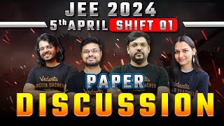 JEE Main 2024 Paper Solution 5th April Shift 1  JEE 2024 Paper Discussion vjme20 [upl. by Seidel]