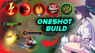 WILD RIFT AKALI vs VEIGAR  ONESHOT BUILD IS HERE akali wildrift [upl. by Alyek]