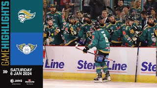 HIGHLIGHTS Stena Line Belfast Giants vs Fife Flyers [upl. by Aihsemat427]