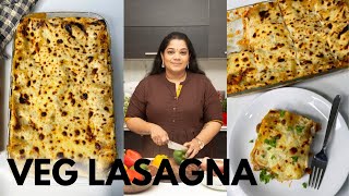 Popular Italian Dish Made Easily at Home  Vegetable Lasagna Recipe [upl. by Llerruj52]