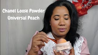 Chanel Poudre Universelle 12 Peach [upl. by Sudhir]